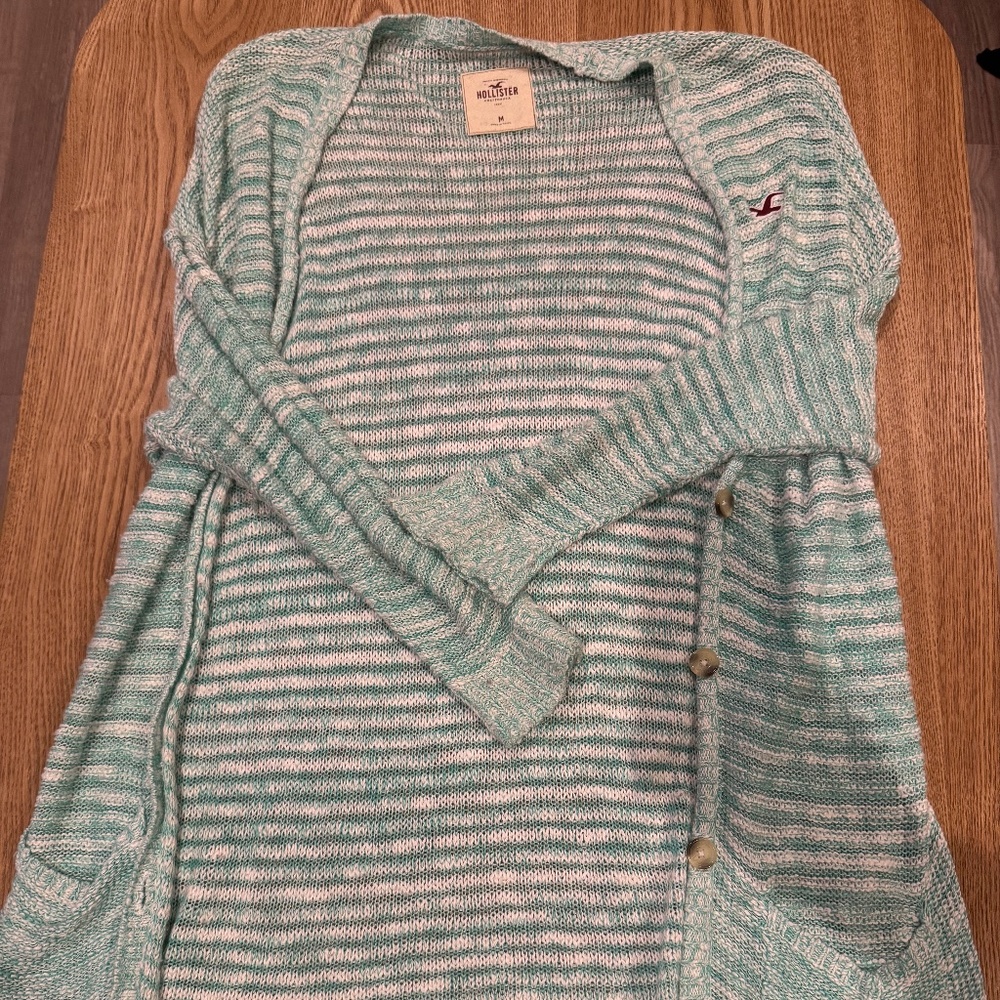 Hollister Crochet Cardigan